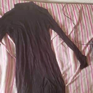 Black mini dress